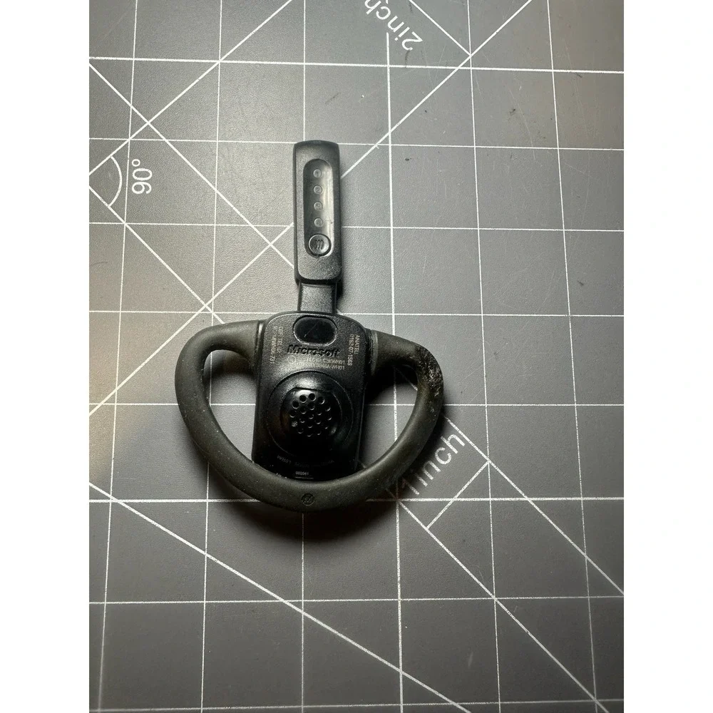Microsoft Xbox OEM 360 Wireless Headset Earpiece Black- No Charger - Parts Only